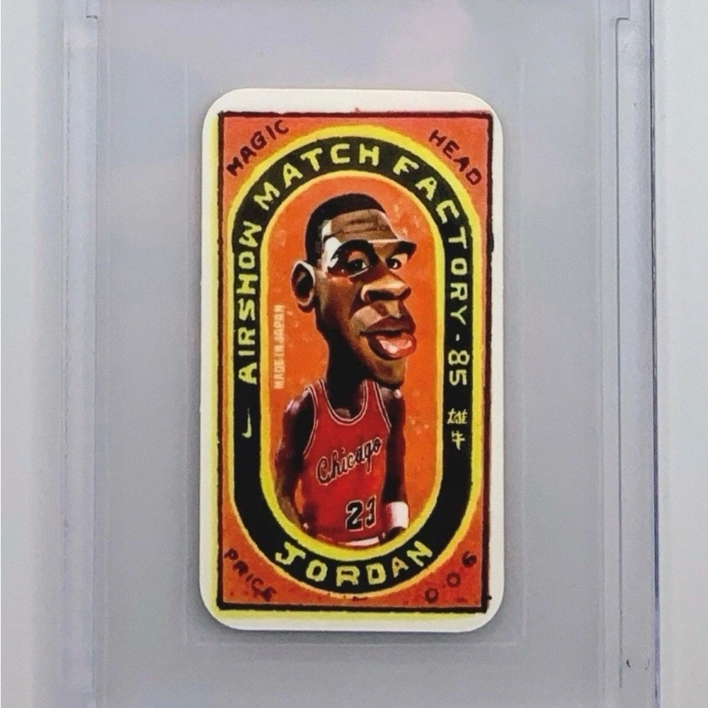 1985 MICHAEL JORDAN Rookie RC Airshow Matchbox Japan Tobacco